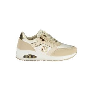 Laura Biagiotti Beige Polyurethane Women Women's Sneaker